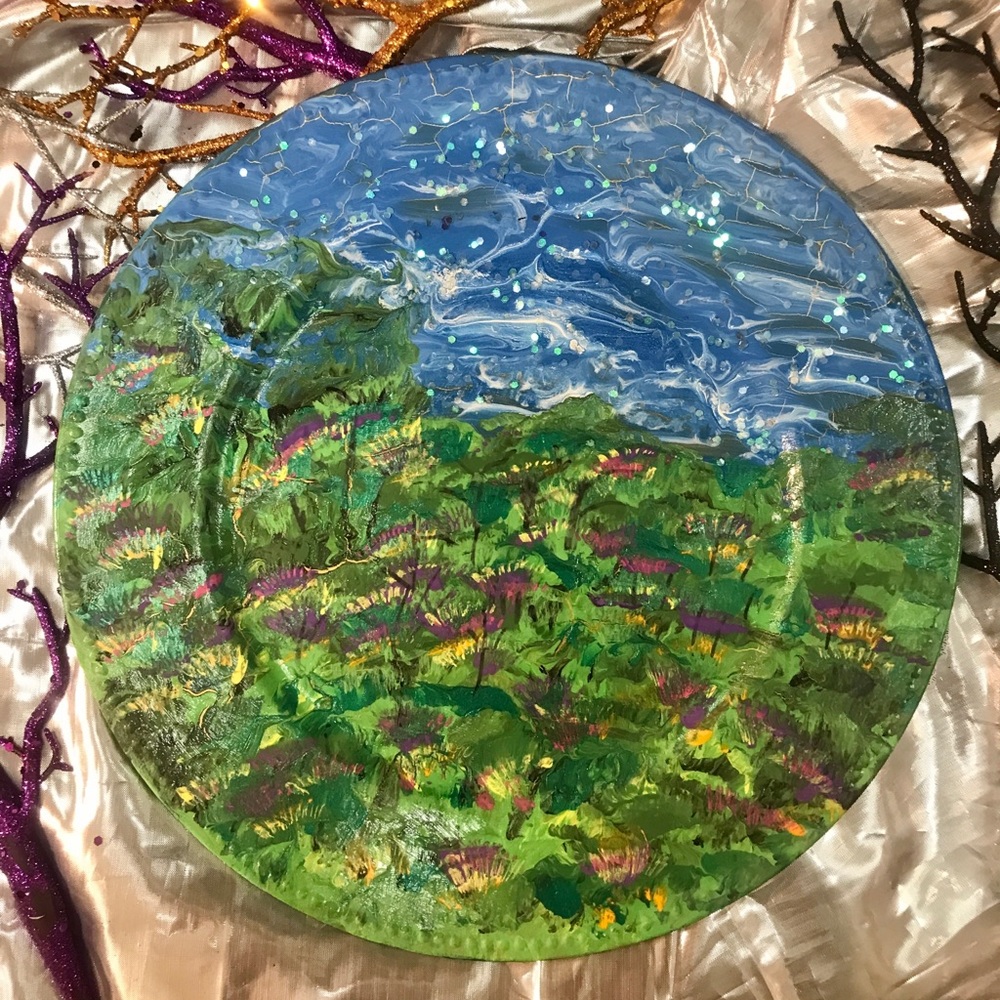 💙💚Home Decor Plate💚💙